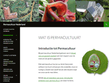 Tablet Screenshot of permacultuurnederland.org